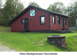 Östra Stadsgränsens Tennisklubb´s klubbhus